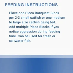 Zoo Med Pleco Banquet Fish Feeding Block