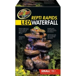 Zoo Med Repti Rapids LED Rock Waterfall- Small