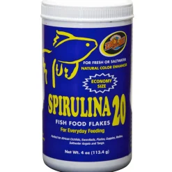 Zoo Med Spirulina 20 Flakes Fish Food
