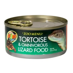 Zoo Med Tortoise and Omnivorous Lizard Wet Food, 6-oz