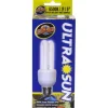 Zoo Med Ultra Sun Super Daylight Mini Compact Fluorescent Lamp, White, 10w 5"