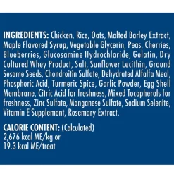 Zuke’s Hip Action Chicken Recipe Hip & Joint Support Treats for Dogs