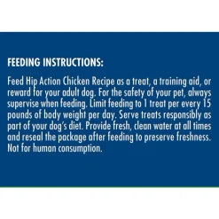Zuke’s Hip Action Chicken Recipe Hip & Joint Support Treats for Dogs