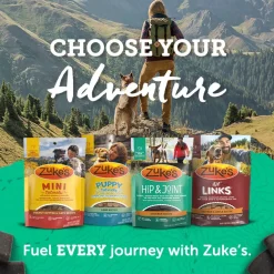 Zuke's Hip & Joint Support Beef Recipe Soft & Chewy Dog Treats