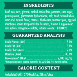 Zuke's Hip & Joint Support Beef Recipe Soft & Chewy Dog Treats