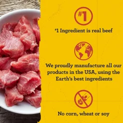 Zuke's Mini Naturals Beef Recipe Training Treats for Dogs