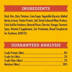 Zuke's Mini Naturals Duck Recipe Training Treats for Dogs