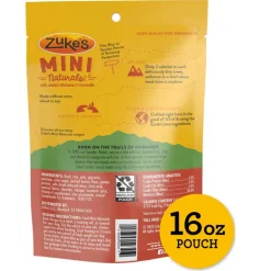 Zuke's Mini Naturals Duck Recipe Training Treats for Dogs