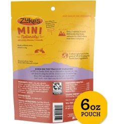 Zuke's Mini Naturals Rabbit Recipe Training Treats for Dogs