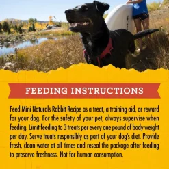 Zuke's Mini Naturals Rabbit Recipe Training Treats for Dogs