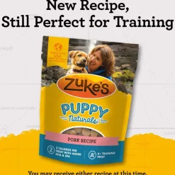 Zuke's Puppy Naturals Pork & Chickpea Recipe Grain-Free Treats for Puppies (5 oz)