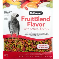 ZuPreem FruitBlend Bird Food Parrots & Conures