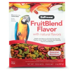 ZuPreem FruitBlend Flavor with Natural Flavors Daily Large Bird Food