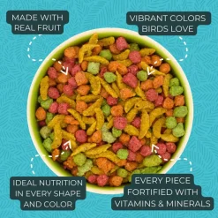 ZuPreem FruitBlend Flavor with Natural Flavors Daily Medium Bird Food