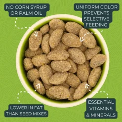 ZuPreem Natural Medium & Large Smart Pellet Bird Food for Parrots & Conures