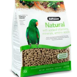 ZuPreem Natural Medium & Large Smart Pellet Bird Food for Parrots & Conures