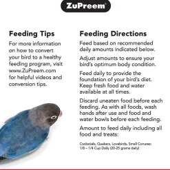 ZuPreem NutBlend with Natural Nut Flavor Parrot & Conure Food, 17.5-lb