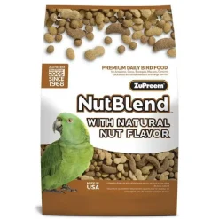 ZuPreem NutBlend with Natural Nut Flavor Parrot & Conure Food, 17.5-lb
