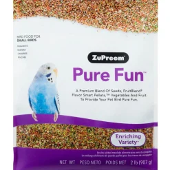 ZuPreem Pure Fun Bird Food for Small Birds, 2-lb