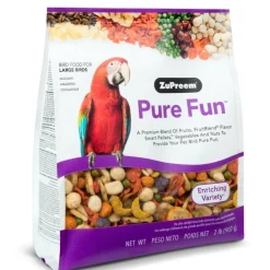 ZuPreem Pure Fun Bird Food for Large Birds, 2-lb