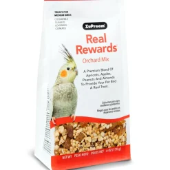 ZuPreem Real Rewards Orchard Mix Medium Bird Treats, 6-oz