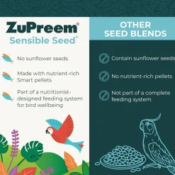 ZuPreem Sensible Seed Small Bird Food, 2-lbs