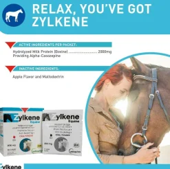 Zylkene Equine Behavior Support for Horses (20 packets)