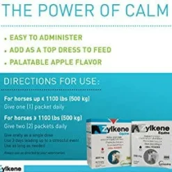 Zylkene Equine Behavior Support for Horses (20 packets)