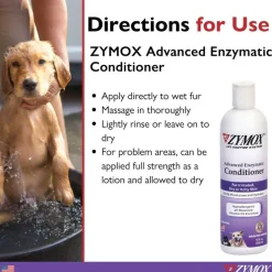 Zymox Advanced Enzymatic Oatmeal Cat & Dog Conditioner
