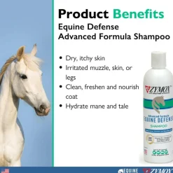 Zymox Equine Defense Advanced Formula Horse Shampoo