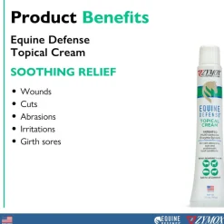 Zymox Equine Defense Skin Cream Horse tube -(2.5 oz)