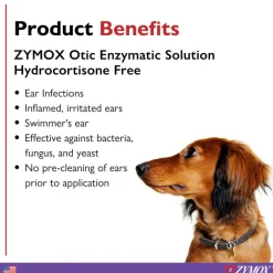 Zymox Otic Ear Treatment without Hydrocortisone