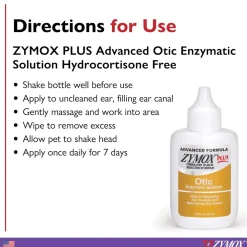 Zymox Plus Advanced Otic Ear Treatment without Hydrocortisone