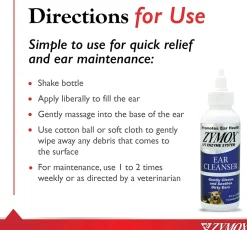 Zymox Veterinary Strength Ear Cleanser for Dogs & Cats